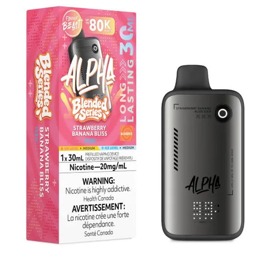 Flavour Beast 80k Alpha - Strawberry Banana Bliss