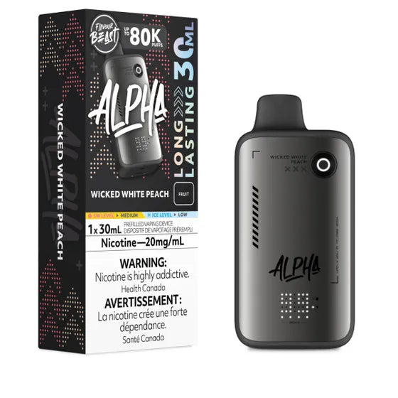 Flavour Beast 80k Alpha - Wicked White Peach
