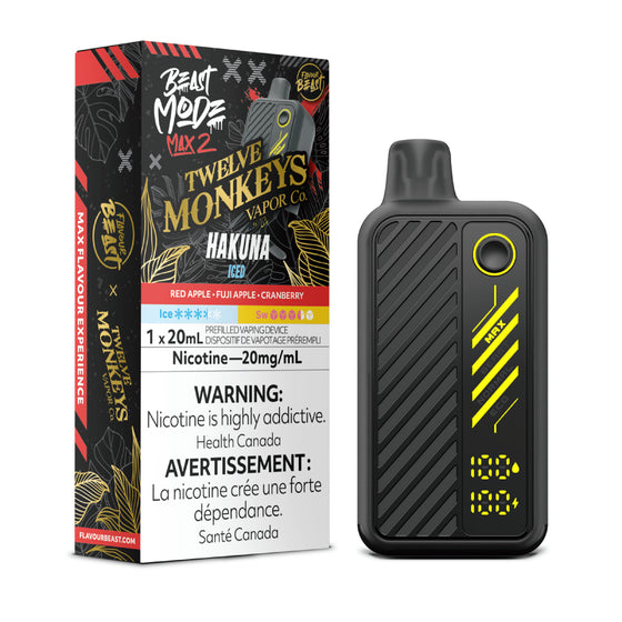 Flavour Beast Mode Max 2 50K Twelve Monkeys Hakuna