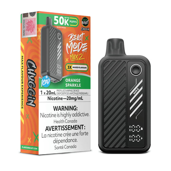 Flavour Beast Mode Max 2 50k Orange Sparkle