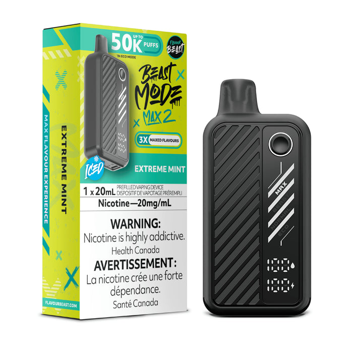Flavour Beast Mode Max 2 50K Extreme Mint