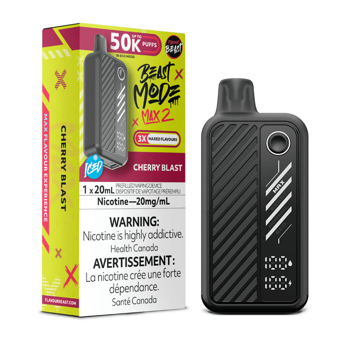 Flavour Beast Mode Max 2 50K Cherry Blast