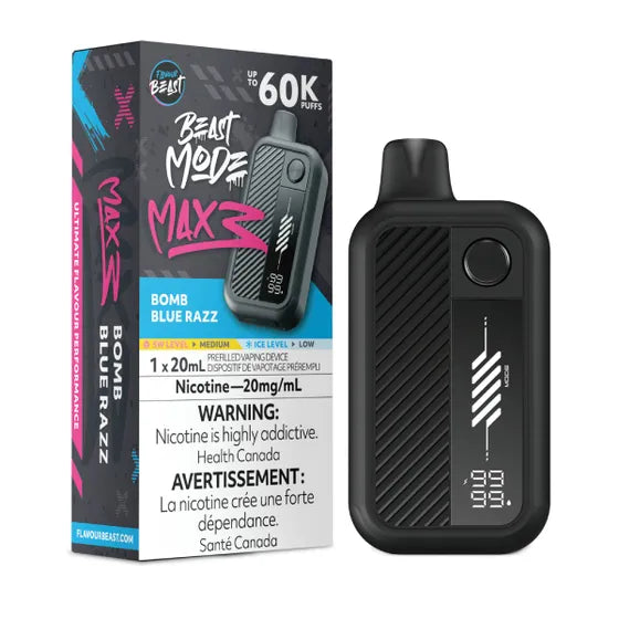 Beast Mode Max 3 60k Bomb Blue Razz