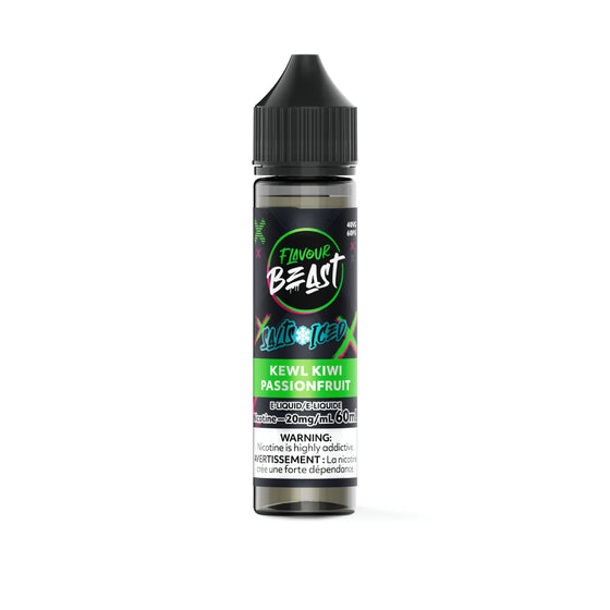 Flavour Beast E-Liquid - Kewl Kiwi Passionfruit