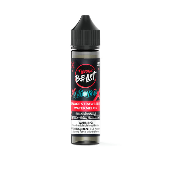 Flavour Beast E-Liquid - Savage Strawberry Watermelon