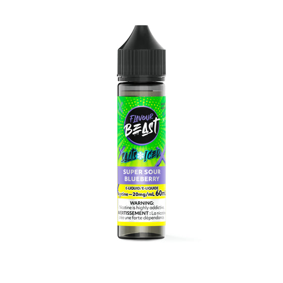 Flavour Beast E-Liquid - Super Sour Blueberry