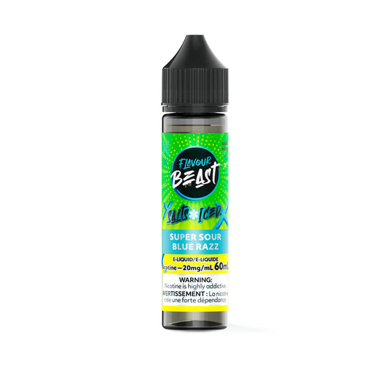 Flavour Beast E-Liquid - Super Sour Blue Razz