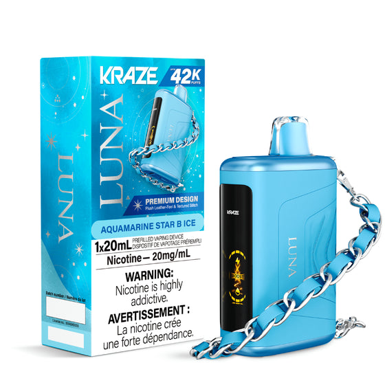 Kraze Luna 42K - Aquamarine Star B Ice