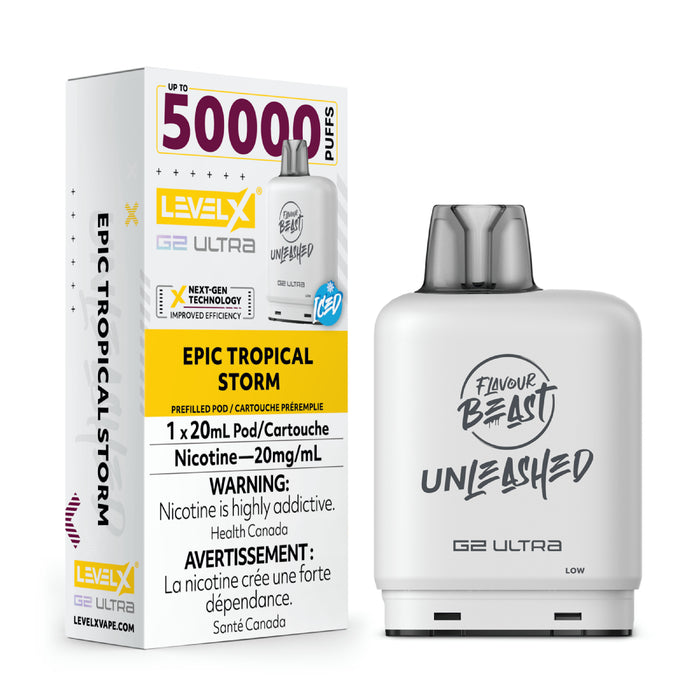 Flavour Beast Level X Unleashed 50K Epic Tropical Storm