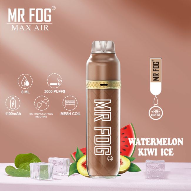 Mr Fog Max Air 2500 - Watermelon Kiwi Ice