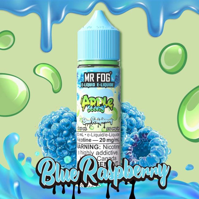 Mr Fog Apple Steezy - Blue Raspberry