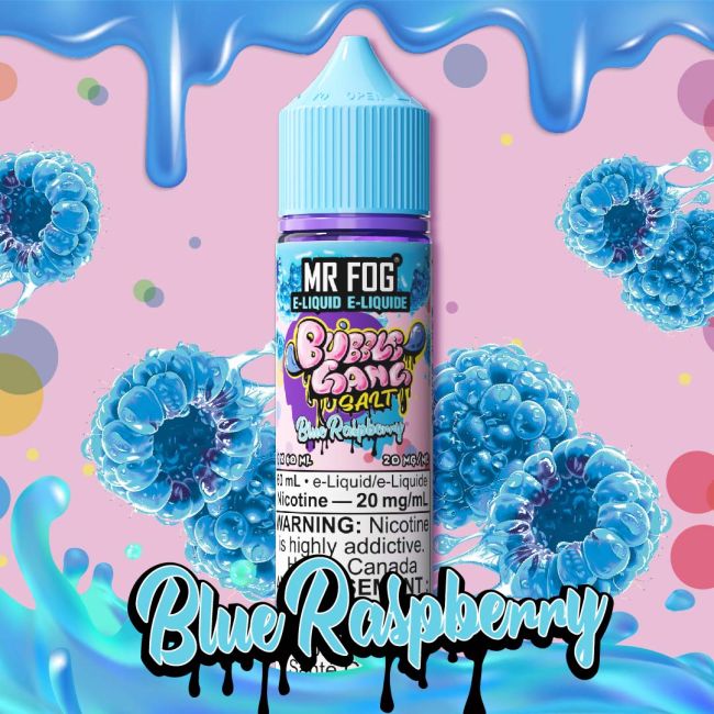 Mr Fog Bubble Gang - Blue Raspberry