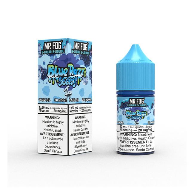 Mr Fog Blue Razz Steezy - Ice