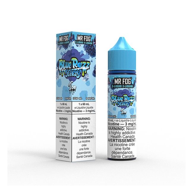 Mr Fog Blue Razz Steezy - Ice