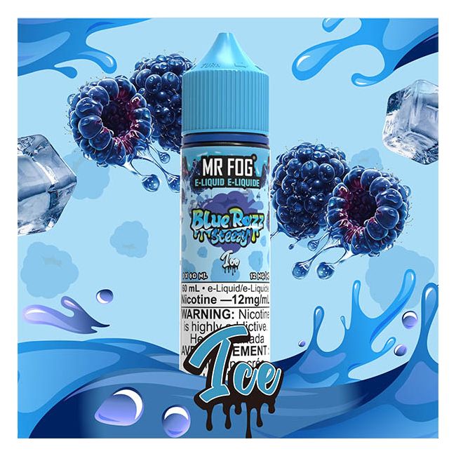 Mr Fog Blue Razz Steezy - Ice