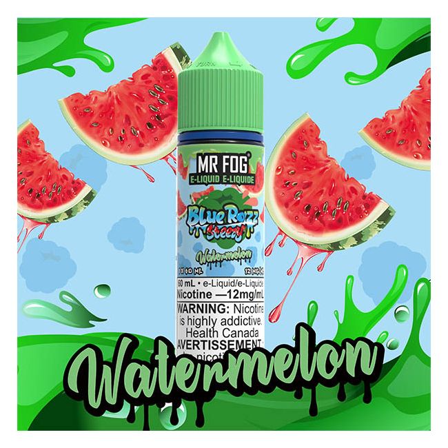 Mr Fog Blue Razz Steezy - Watermelon