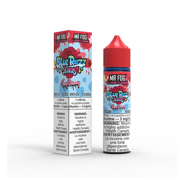 Mr Fog Blue Razz Steezy - Very Cherry