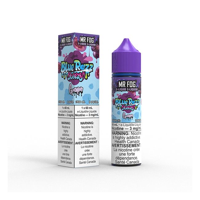 Mr Fog Blue Razz Steezy - Grape