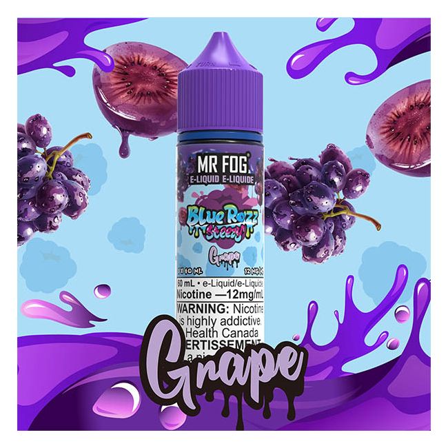 Mr Fog Blue Razz Steezy - Grape