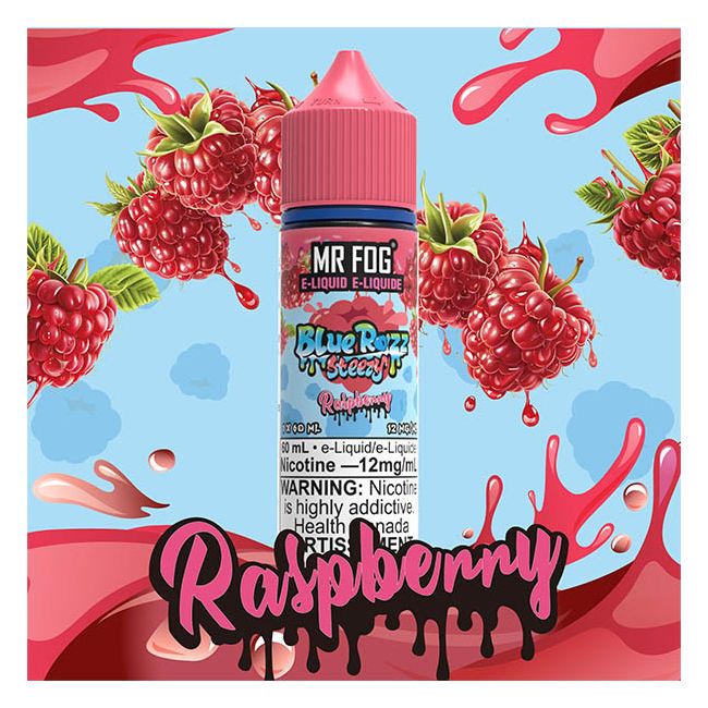 Mr Fog Blue Razz Steezy - Raspberry