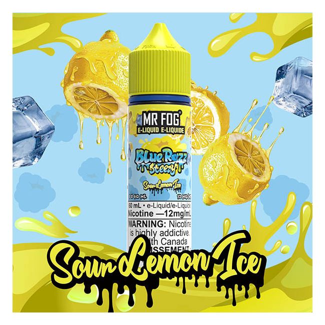 Mr Fog Blue Razz Steezy - Sour Lemon Ice