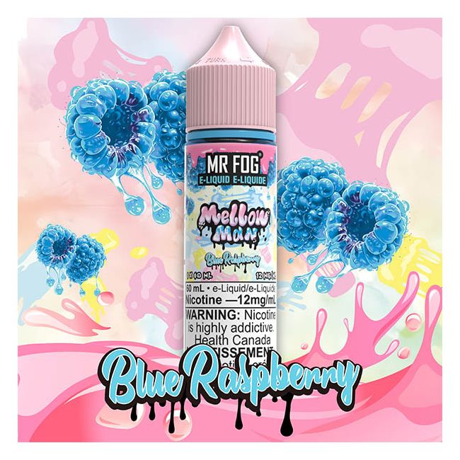 Mr Fog Mellow Man - Blue Raspberry