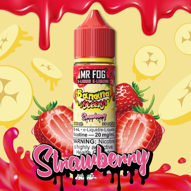 Mr Fog Banana Steezy - Strawberry