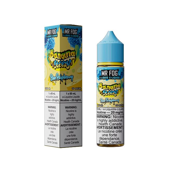 Mr Fog Banana Steezy - Blue Raspberry