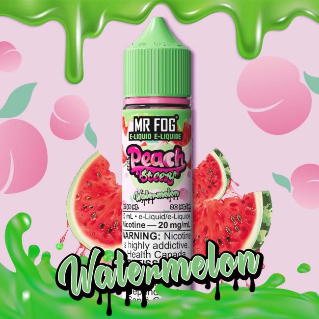 Mr Fog Peach Steezy - Watermelon