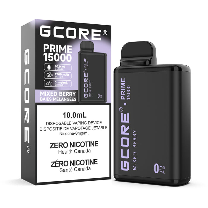 G core prime 15000 Mixed Berries Nicotine Free