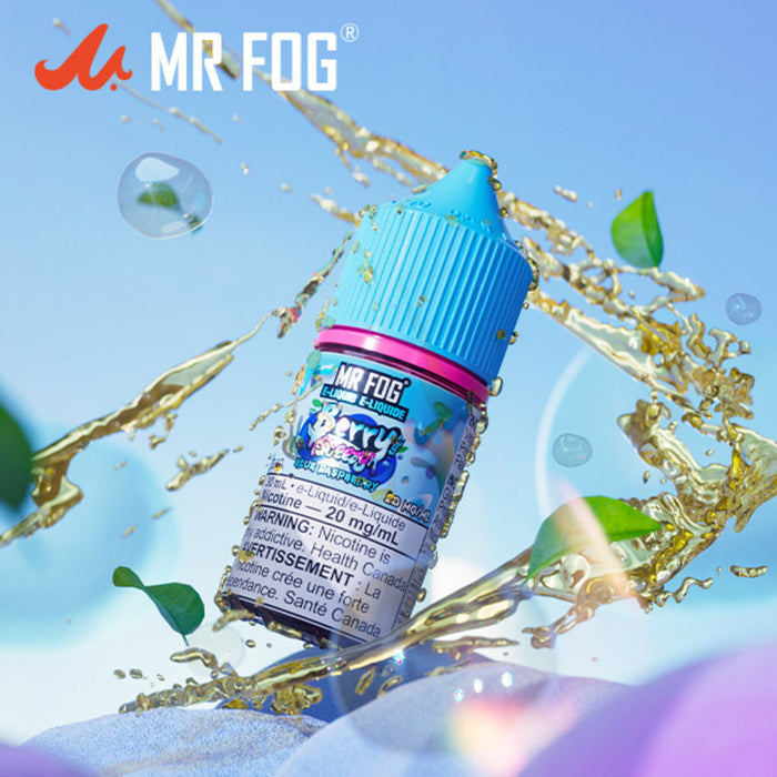 Mr Fog E liquid Salt 30ML Berry Steezy Blue Raspberry