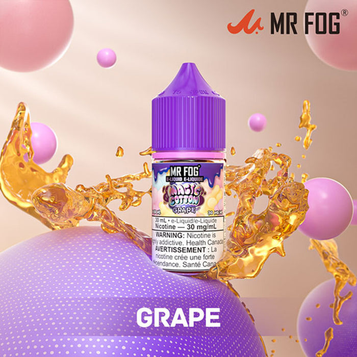 Mr Fog E liquid Salt 30ML Magic Cotton Grape