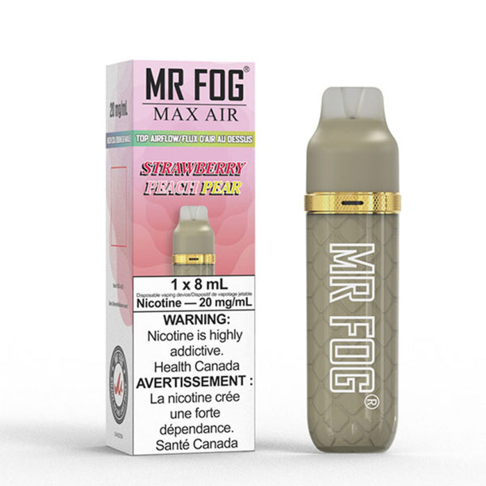 Mr Fog Max Air 2500 (Excised) Strawberry Peach Pear